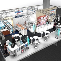 Cecchetto Import AGLavazza Messestand an der Züspa in Zürich