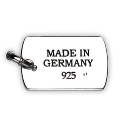 Kettenanhänger «Baron Tag» by BLACK BARON