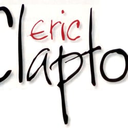Typografische Umsetzung „Eric Clapton“