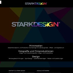 Website von Stark Design