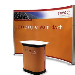 mobile Messewand für Energieunternehmen
