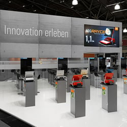 Messestand Expopharm, ADG Software für Apotheken