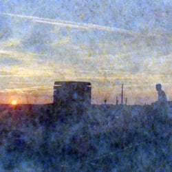 Sunset Lindenau