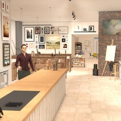 Opernpassage (3D Architekturvisualisierung)