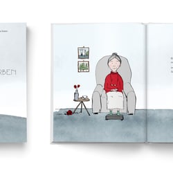 Trauerbuch / Oma ist gestorben