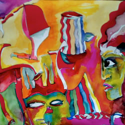 Watercolour/33×51