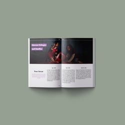 Glitcheffekt Magazin (Ausschnitt)