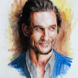 Portrait Matthew  Mcconaughey