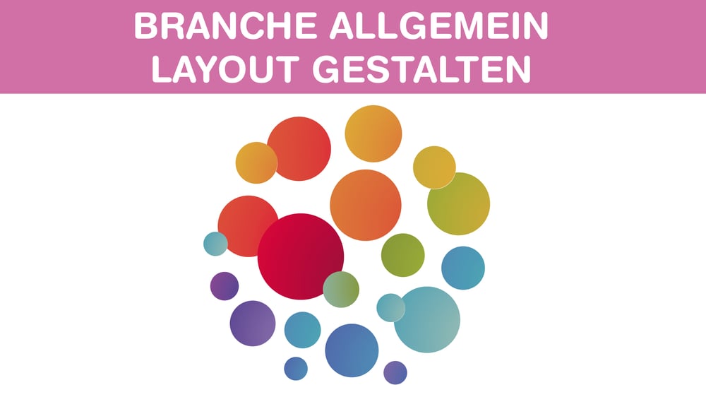 Werbung, Marketing Ideen für Allgemeine Branche | Layout gestalten