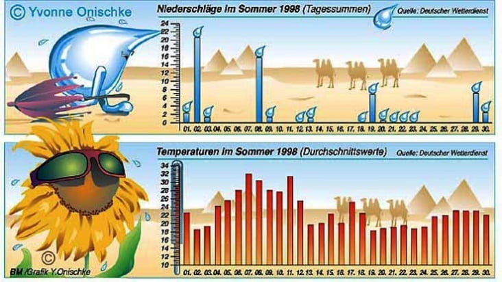 Niederschlags-Grafik