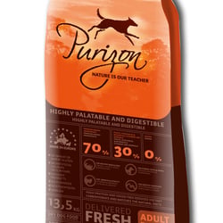 Pitch „Purizon“-Hundefutter im Highclass-Sortiment