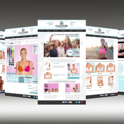 Cloover Webseiten-Layout