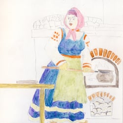 Illustrationen zum Bilderbuch „Der Tausch“