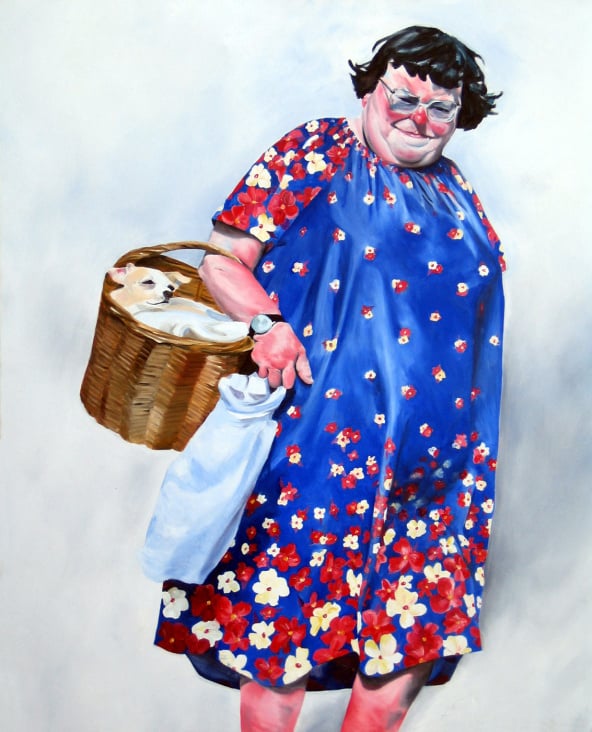 Die Dame mit dem Hündchen