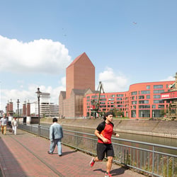 Landesarchiv NRW by Ortner & Ortner Baukunst. Duisburg, Germany