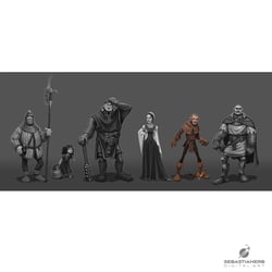 1286 Character sketches