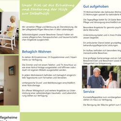 Flyerentwurf nach Auftragsarbeit innerhalb der Gestaltungswerkstatt der FH Gelsenkirchen