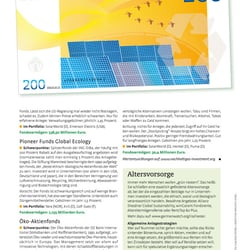 Layout und Illustrationen für healthy living