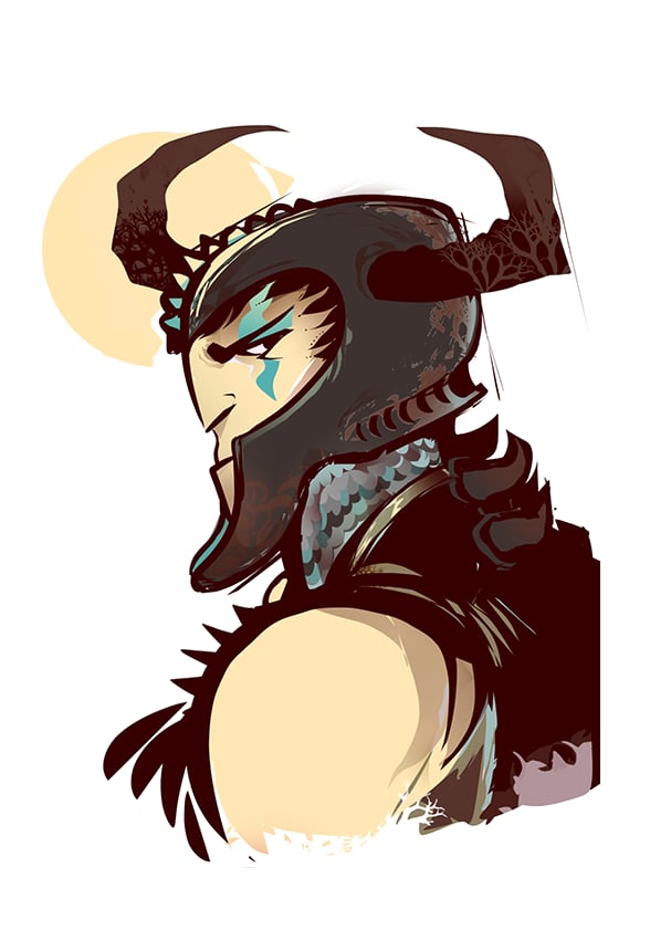 Horned