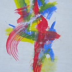 Untitled 300×150 cm Acrylic on canvas 2009