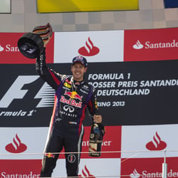 Sebastian Vettel @ Formel 1 Grosser Preis von Deutschland, Nürburgring 2013