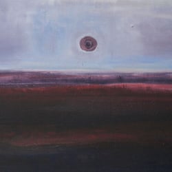 zenlandschaft violett