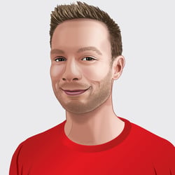 Profil-Illustration für ein neues Team-Mitglied // Kunde: LITE Games GmbH