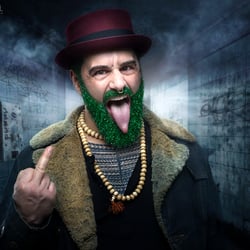 Glitterbeard Glitterbart Glitter Bart Fotostudio kreativpixel in Freiburg Fotografenmeister in Freiburg Pascal Jesser Photoshop
