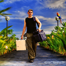 Fotomontage für DJ Forbidden XS