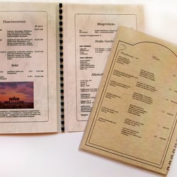 Speisekarten „Innenleben“