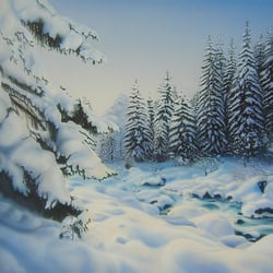 Schneelandschaft