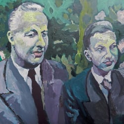 Ohne Titel, 2014, Acryl auf Leinwand