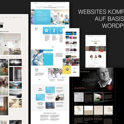 Websites auf Basis Wordpress – Konzeption / Layout / Umsetzung