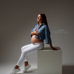Babybauch Shooting bei Stilmoment in Erfurt