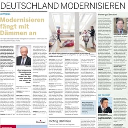 Sonderbeilage der Welt am Sonntag „Deutschland modernisieren“