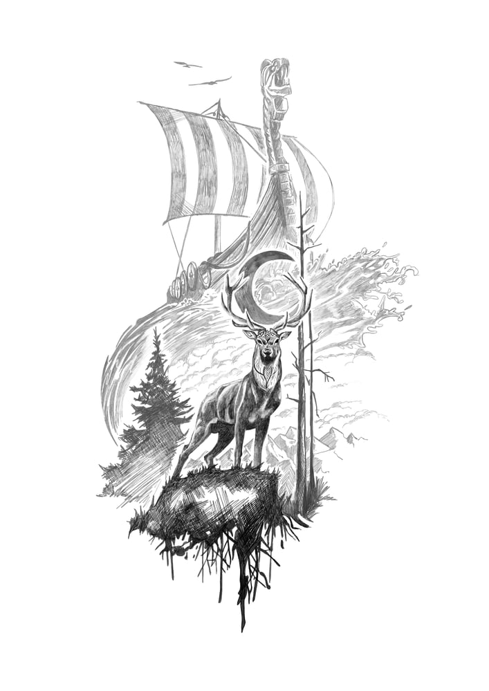 „Eipyrnir“ – Tattoovorlage 2023