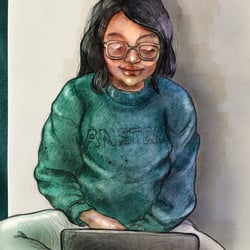 Drwaings and sketchbook