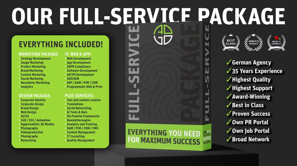 Full-Service-Angebot der Alexander Dort GmbH