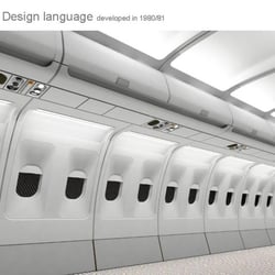 Janus de l’industrie 1985 für A320 cabin