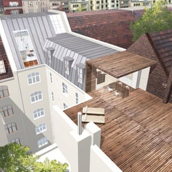 Ausbau eines Dachbodens in einem denkmalgeschützten Haus