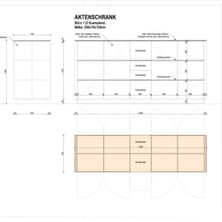 Büroumbau – Werk- und Detailplanung