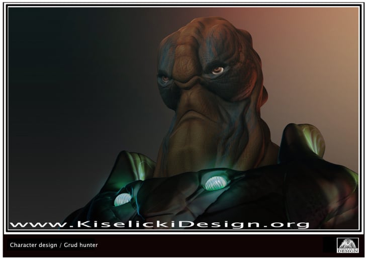Character design / Alien guy