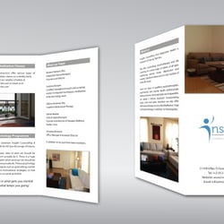 Flyer für ein Conselling-Unternehmen