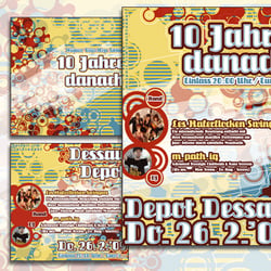 09-02-26th_Brauerei 10 Jahre danach Flyer und Indoorplakat