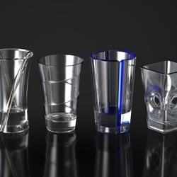 VODKA-Glasdesign