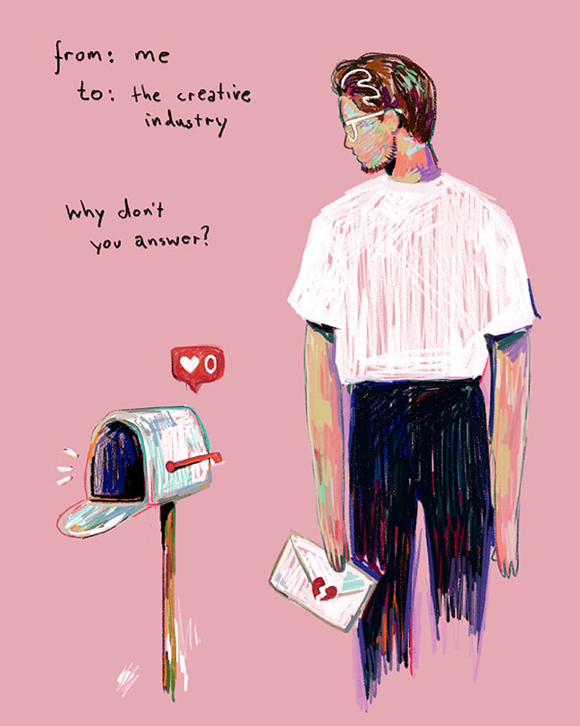 Applying in the creative industry
