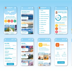 Travel App Design