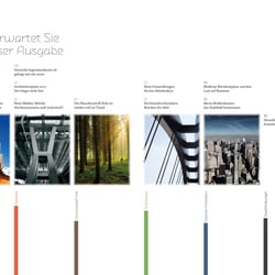 Mustermagazin „Architektur“