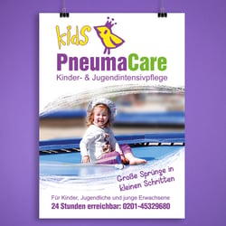 Plakatgestaltung – KidsPneumaCare GmbH