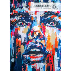 Popart Urbanart portraits painting – Porträt Malerei Kunst von Carolyn Mielke
